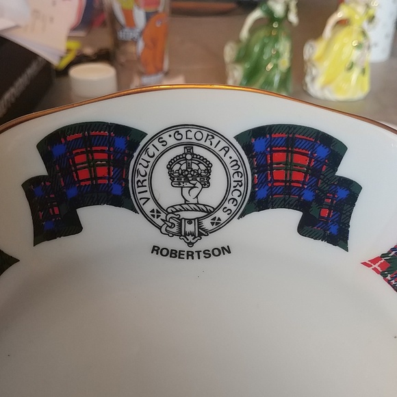 Scottish Cake Plate Elizabethan Fine Bone China - Picture 3 of 10